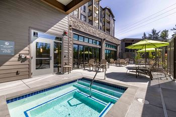 Year-round indoor pool and spa